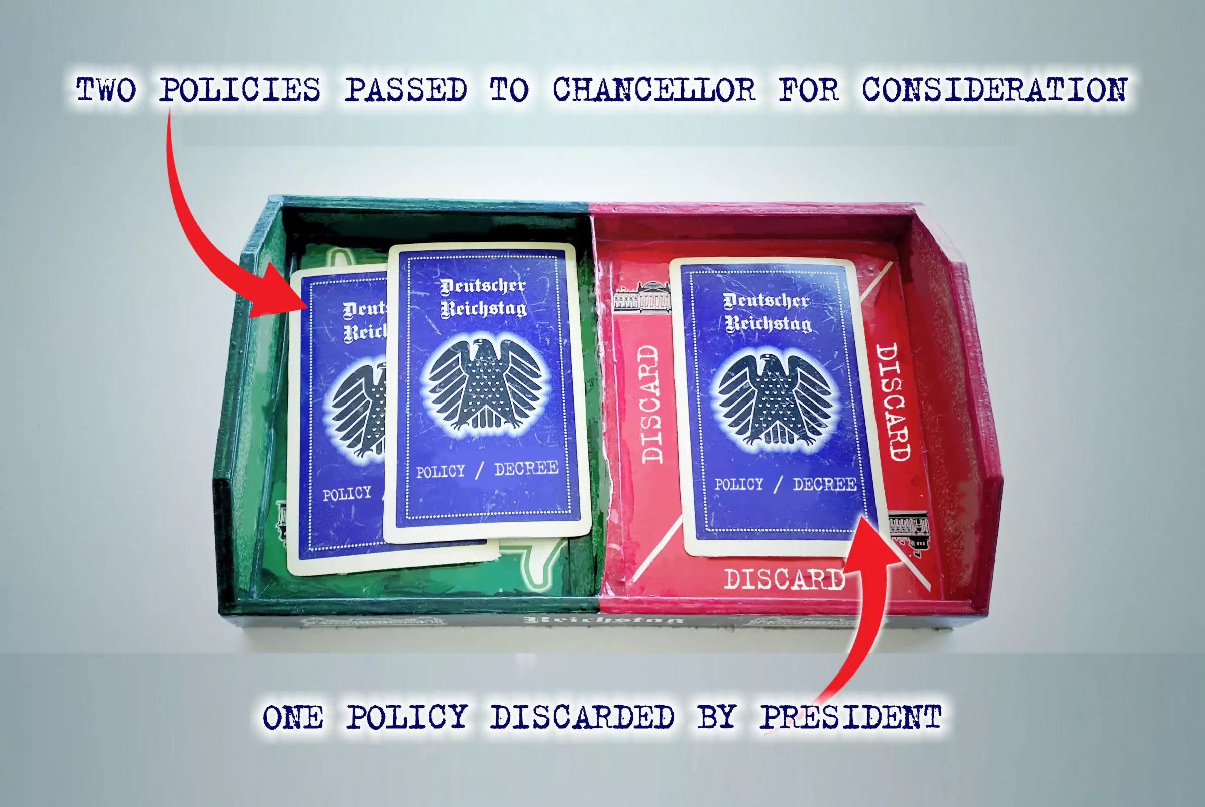 Two policies passed to Chancellor